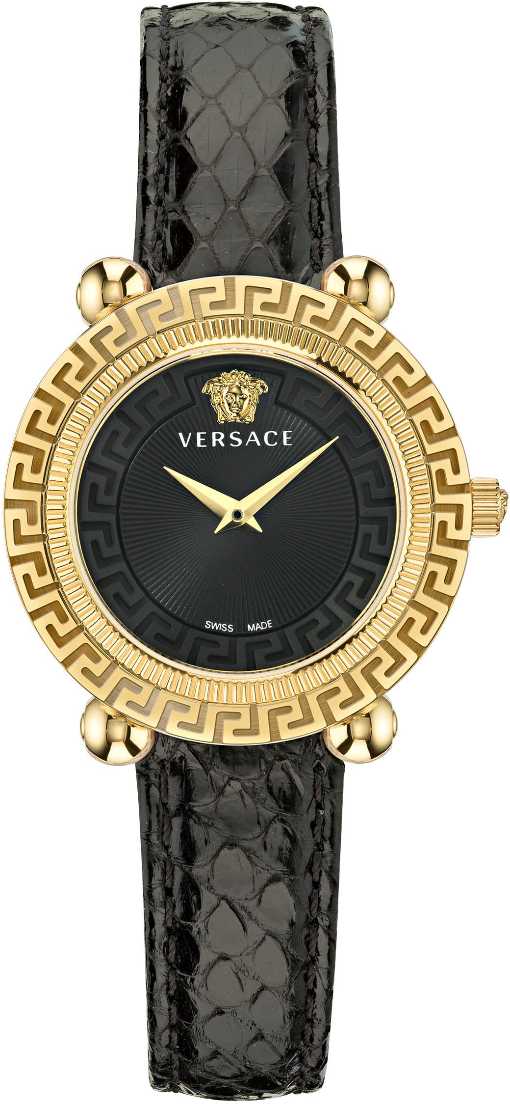 Versace Uhr schwarz online kaufen » I\'m walking