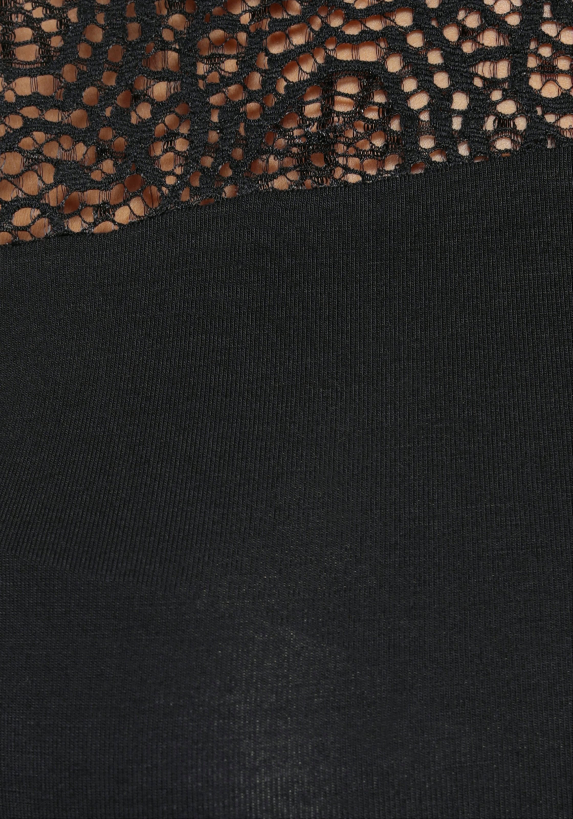 Melrose Rundhalsshirt, im asymmetrischem Look und kaufen Spitzen-Ärmel