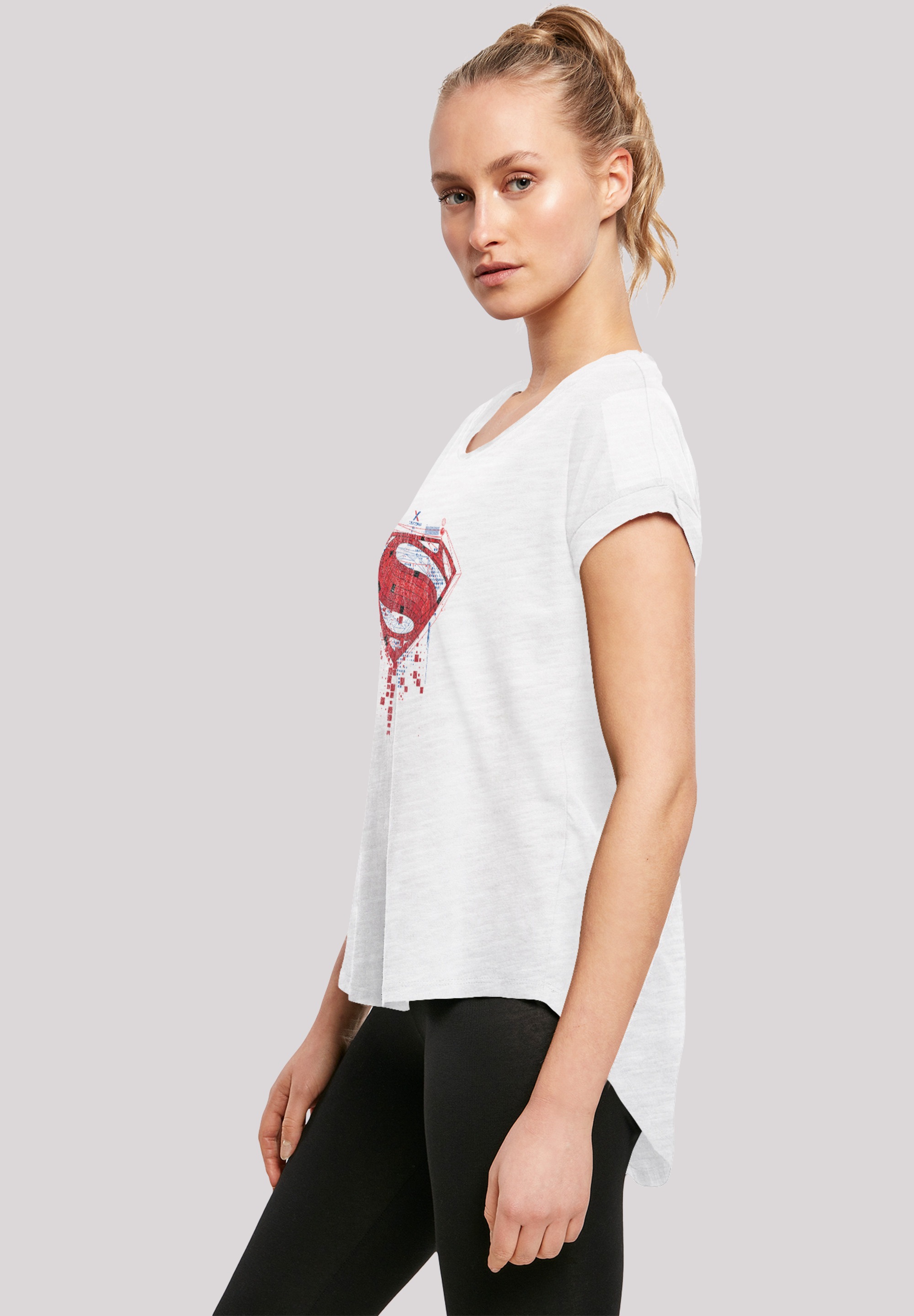 F4NT4STIC T-Shirt »DC Comis Superhelden Superman Geo Logo«, Print shoppen |  I\'m walking