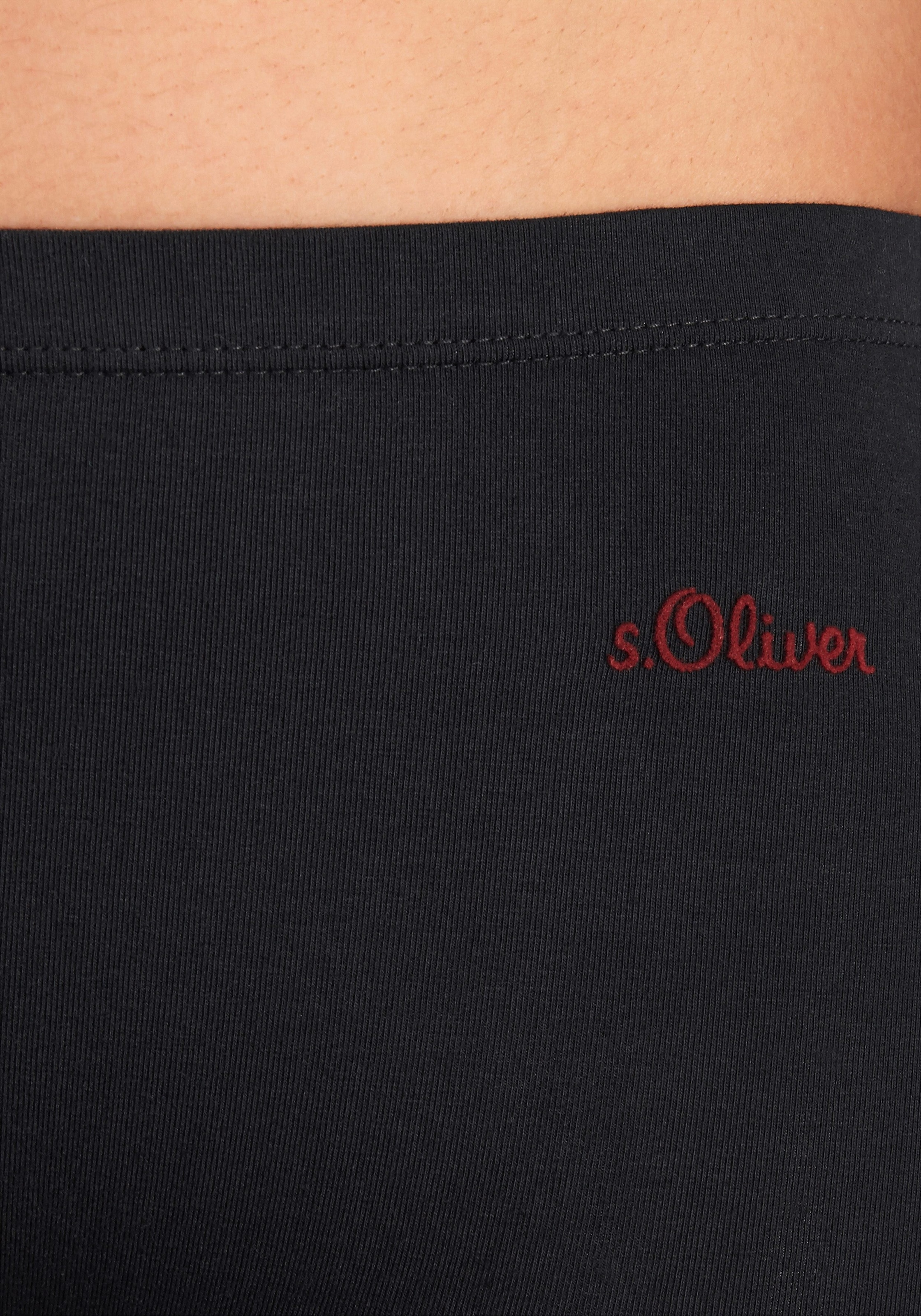 s.Oliver Panty, (Packung, 3 Baumwoll-Qualität Rechnung bestellen elastischer Wäsche aus auf St.), 