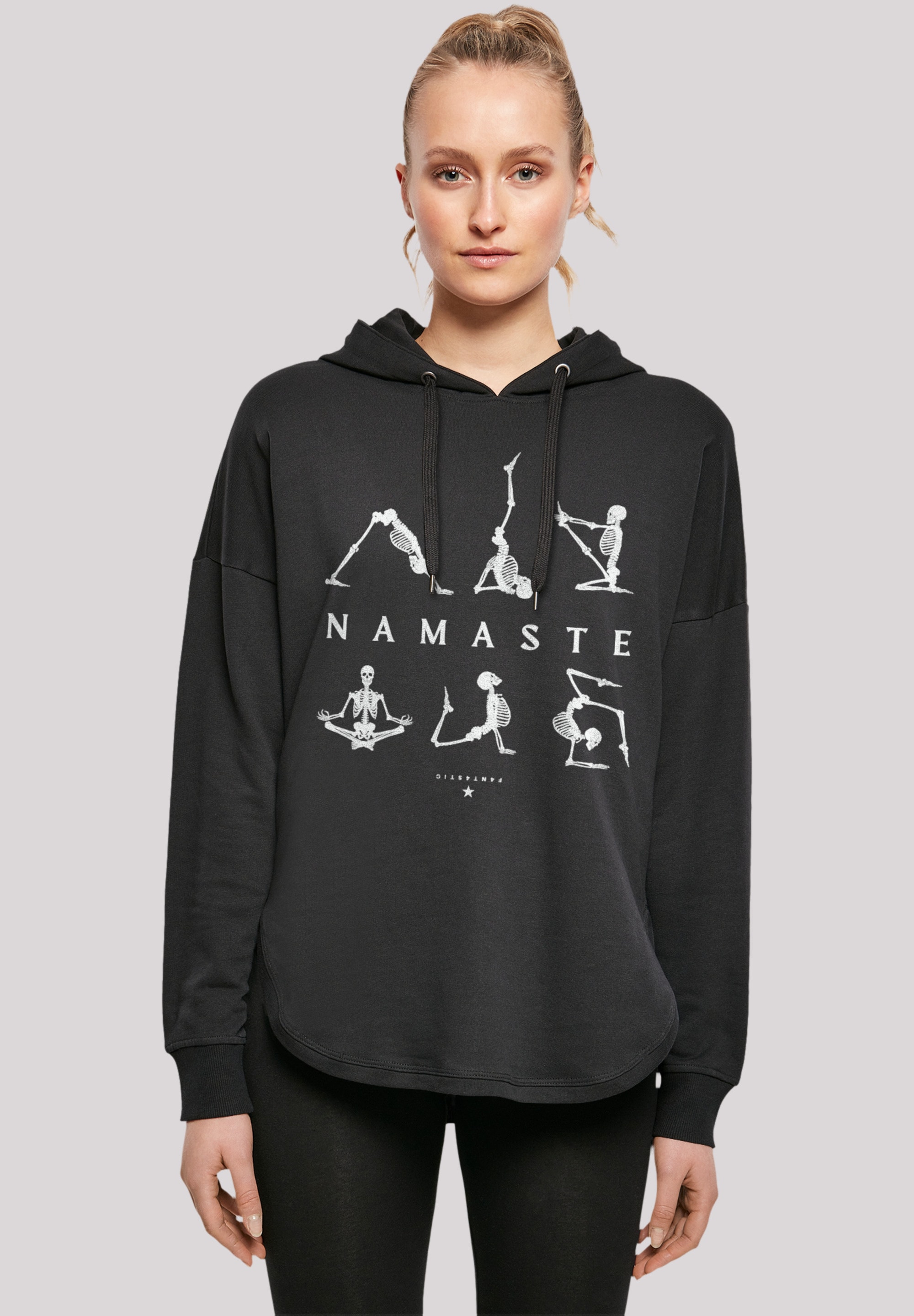 F4NT4STIC Sweatshirt »Namaste Yoga Skelett Halloween«, Print online kaufen  | I\'m walking