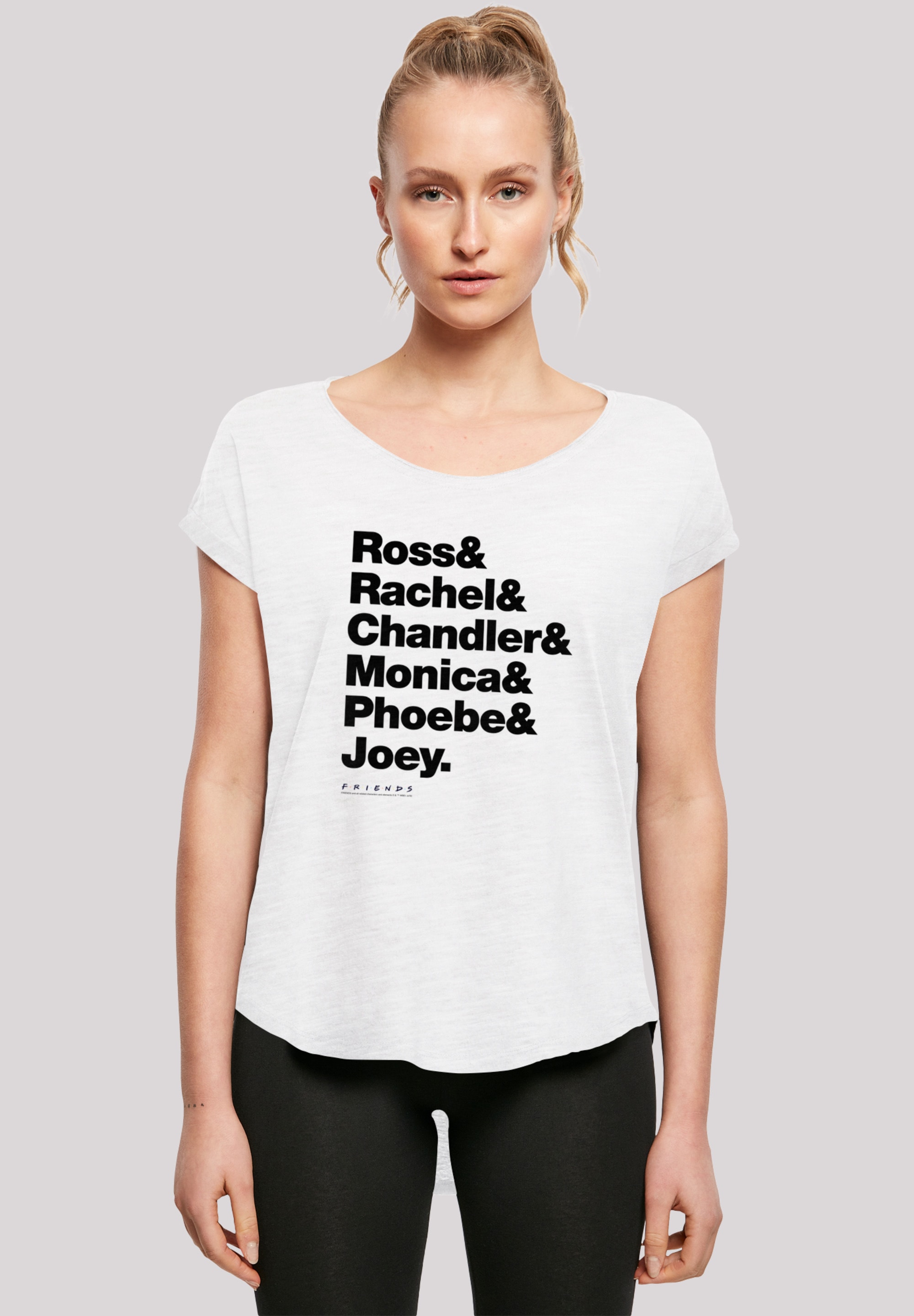 F4NT4STIC T-Shirt »FRIENDS Ross & Rachel & Chandler & Monica & Phoebe &  Joey«, Print kaufen | I\'m walking