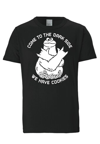 LOGOSHIRT T-Shirt »Sesamstrasse – Krümelmonster Dark Side«, mit lizenziertem Print kaufen