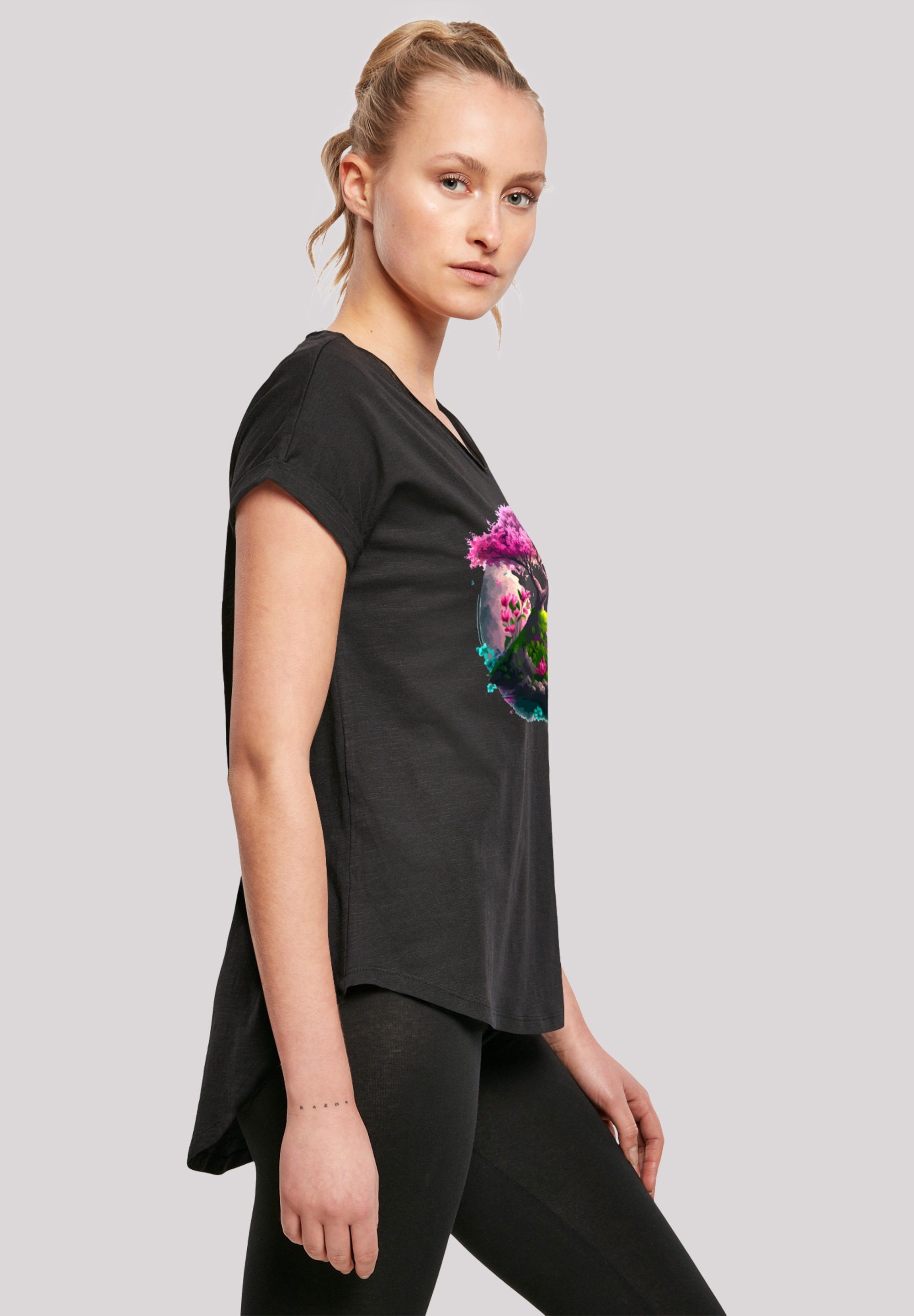 F4NT4STIC T-Shirt »Kirschblüten Baum«, Print I\'m walking | kaufen