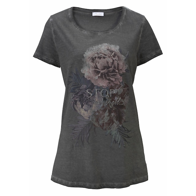 Aniston CASUAL T-Shirt, mit Oil dyed-Waschung online