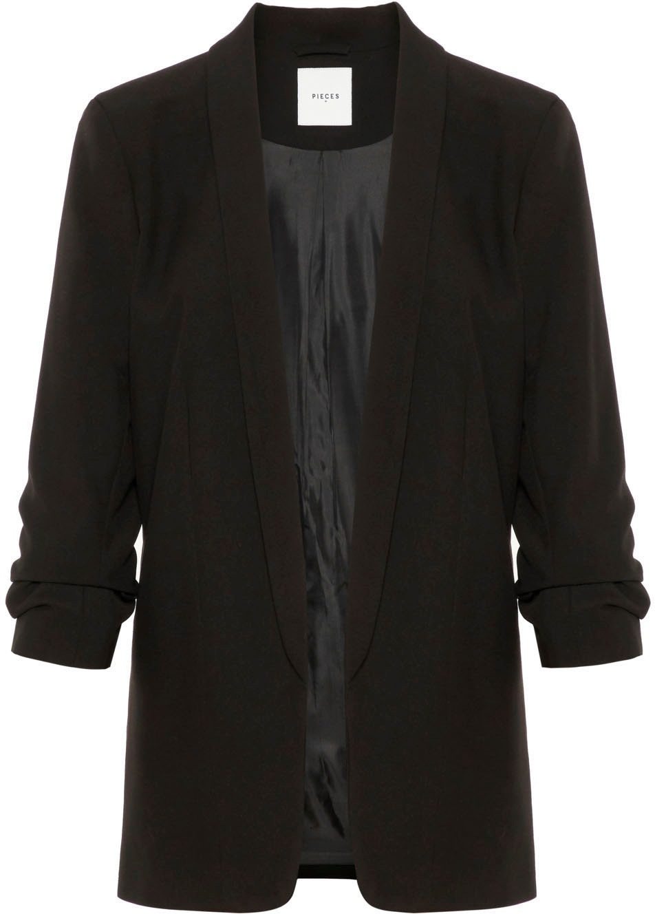 pieces Blusenblazer »PCBOSELLA 3/4 BLAZER NOOS«, mit Faltendetail am Ärmel kaufen