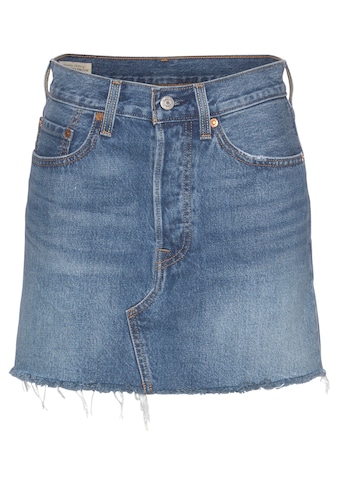 Levi's® Jeansrock »High Rise Deconstructed Skirt«, Mit leicht ausgefranster Kante kaufen
