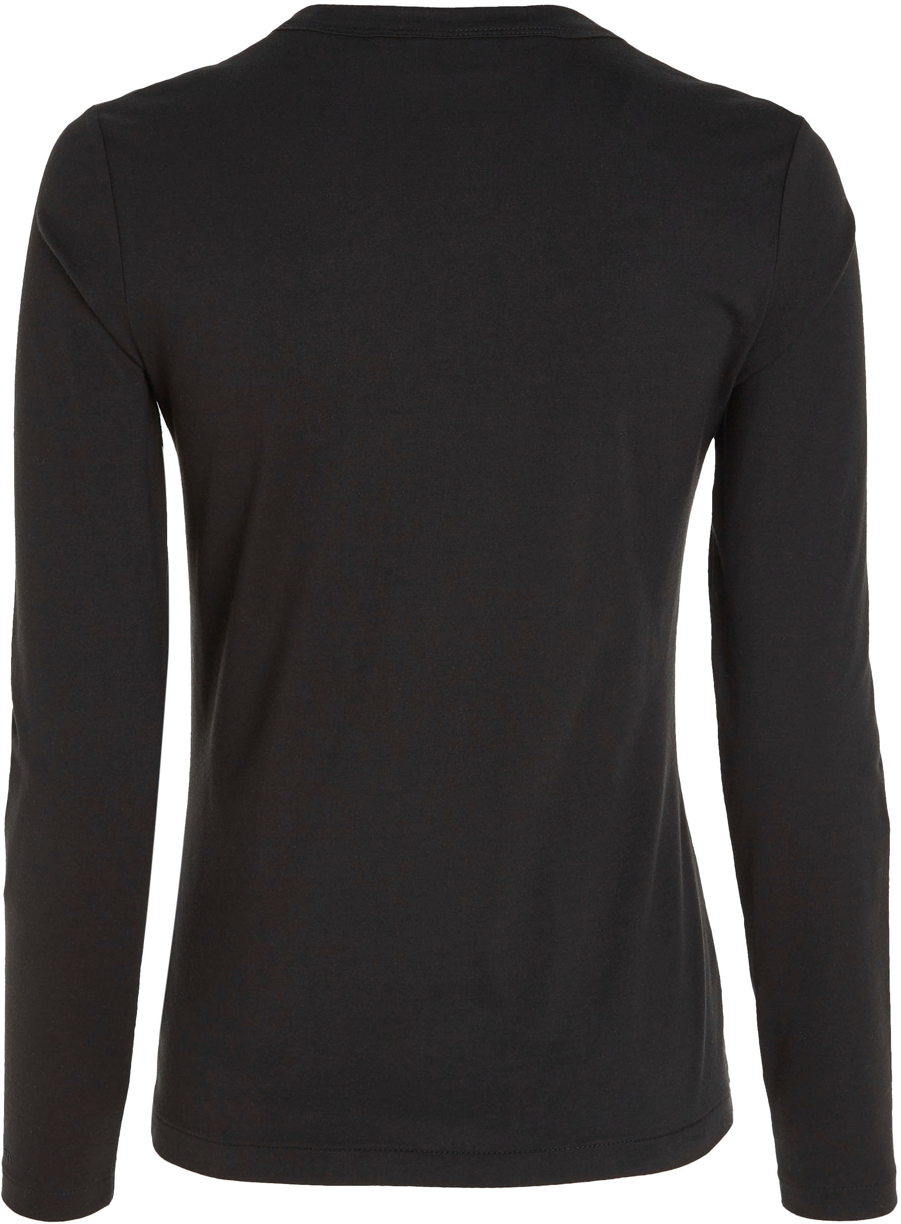 Calvin Klein Langarmshirt »SMOOTH COTTON CREW NECK TEE LS«, mit  Runhalsausschnitt und Langarm shoppen | I\'m walking