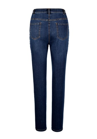 MIAMODA Slim-fit-Jeans, mit modischem Piping kaufen