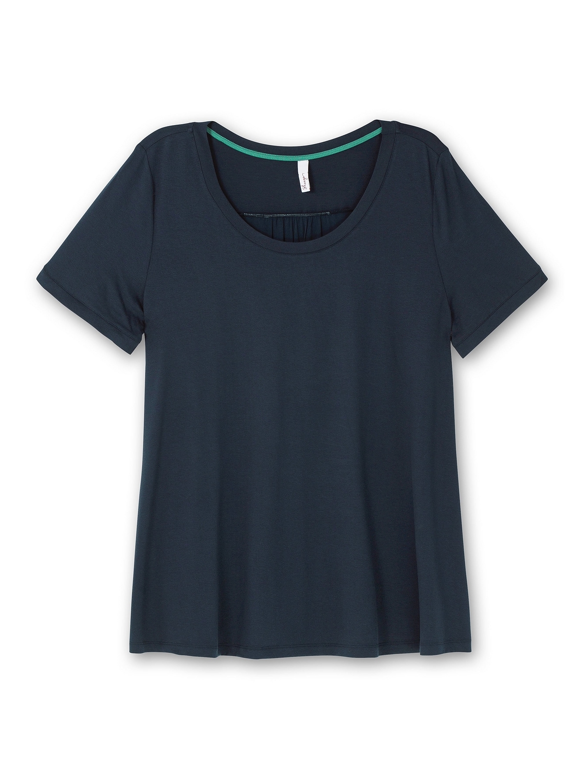 Sheego T-Shirt »Große Größen«, luftigem Rückenteil walking | Blusenstoff aus kaufen mit I\'m