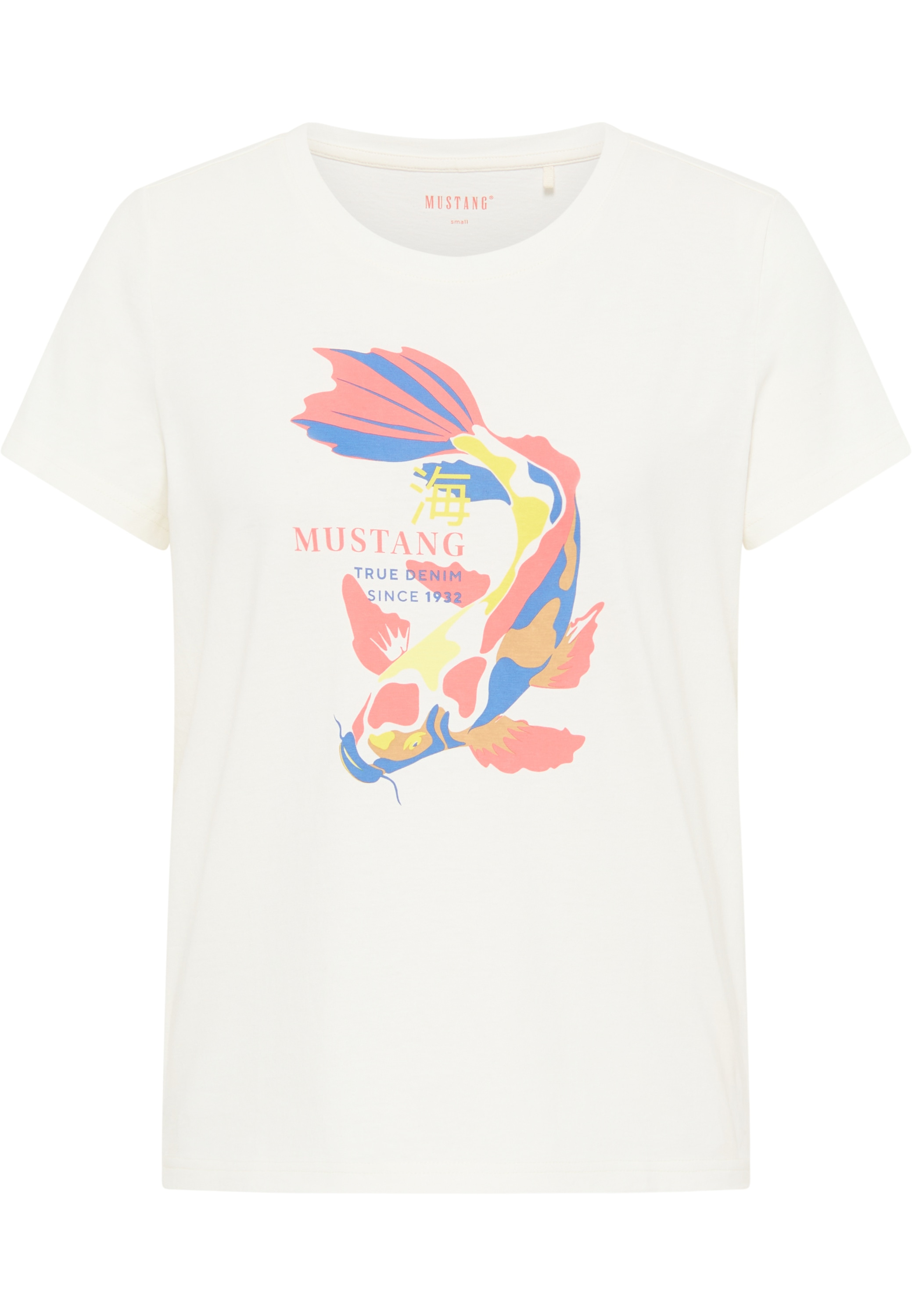 shoppen Kurzarmshirt Print-Shirt« walking I\'m | »Mustang MUSTANG T-Shirt