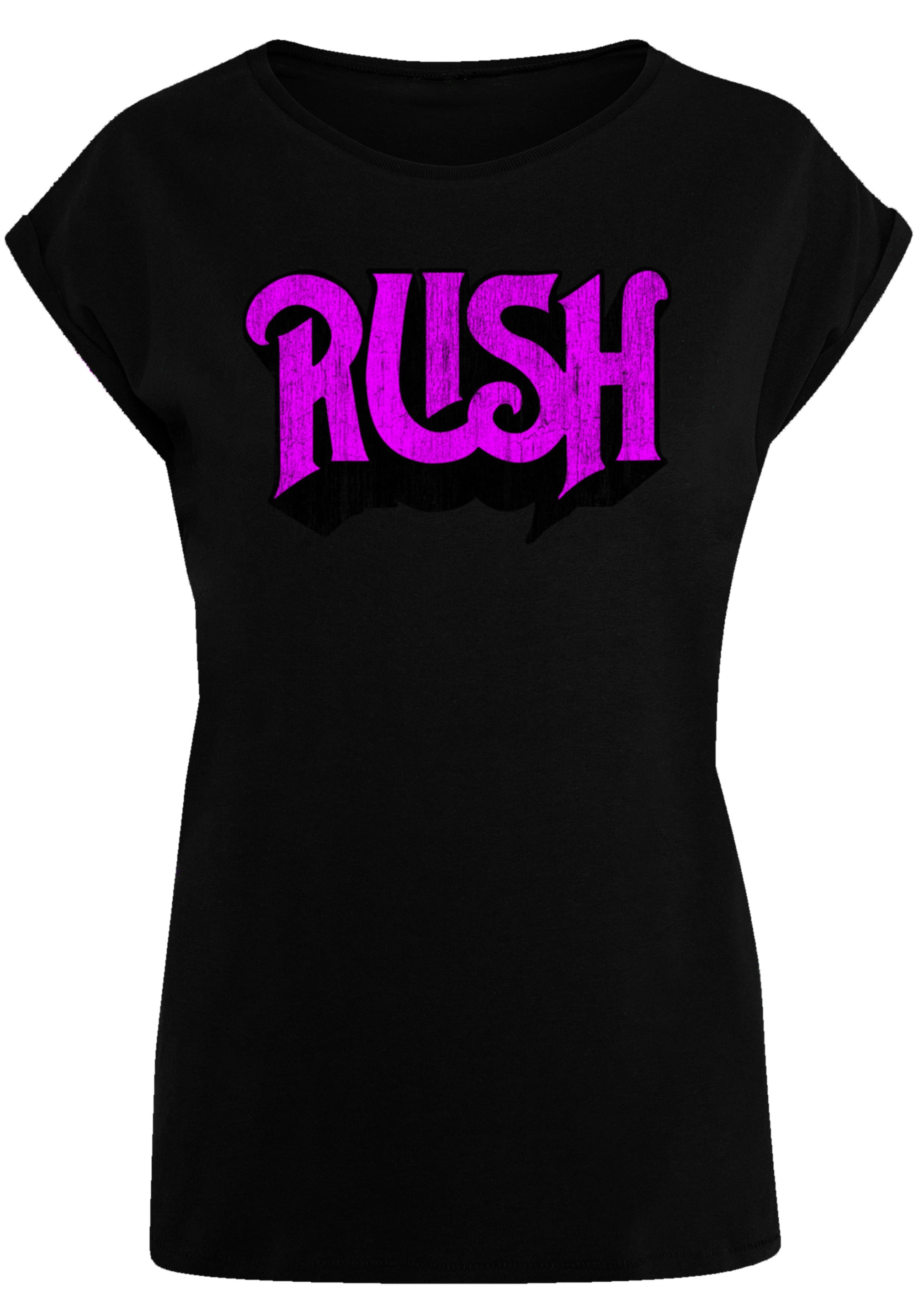 F4NT4STIC T-Shirt | Band »Rush Logo«, I\'m Qualität Premium Rock walking Distressed