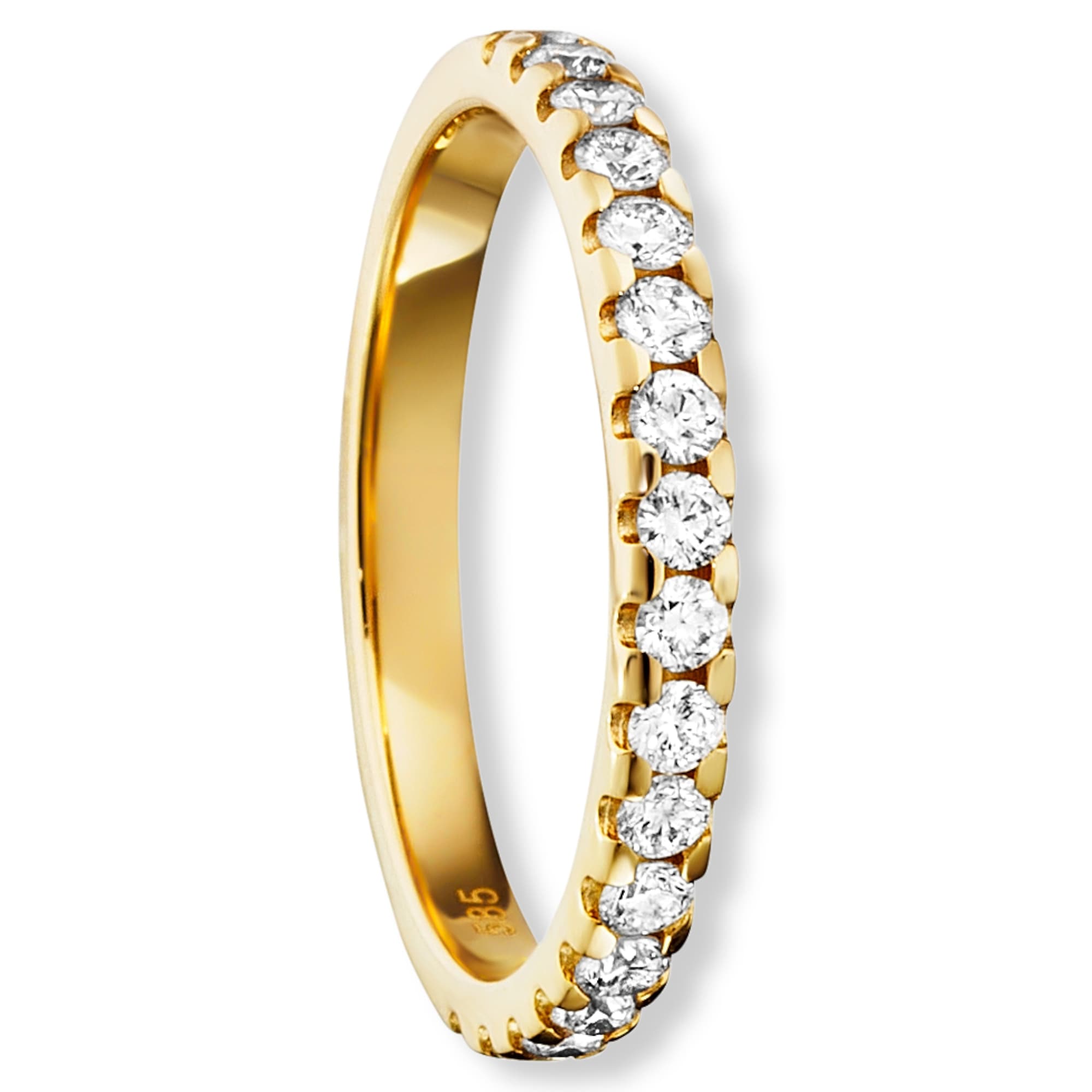 ONE ELEMENT Diamantring »0,50 aus 585 Gelbgold«, Diamant ct Schmuck Ring Gold I\'m kaufen Brillant walking Damen 
