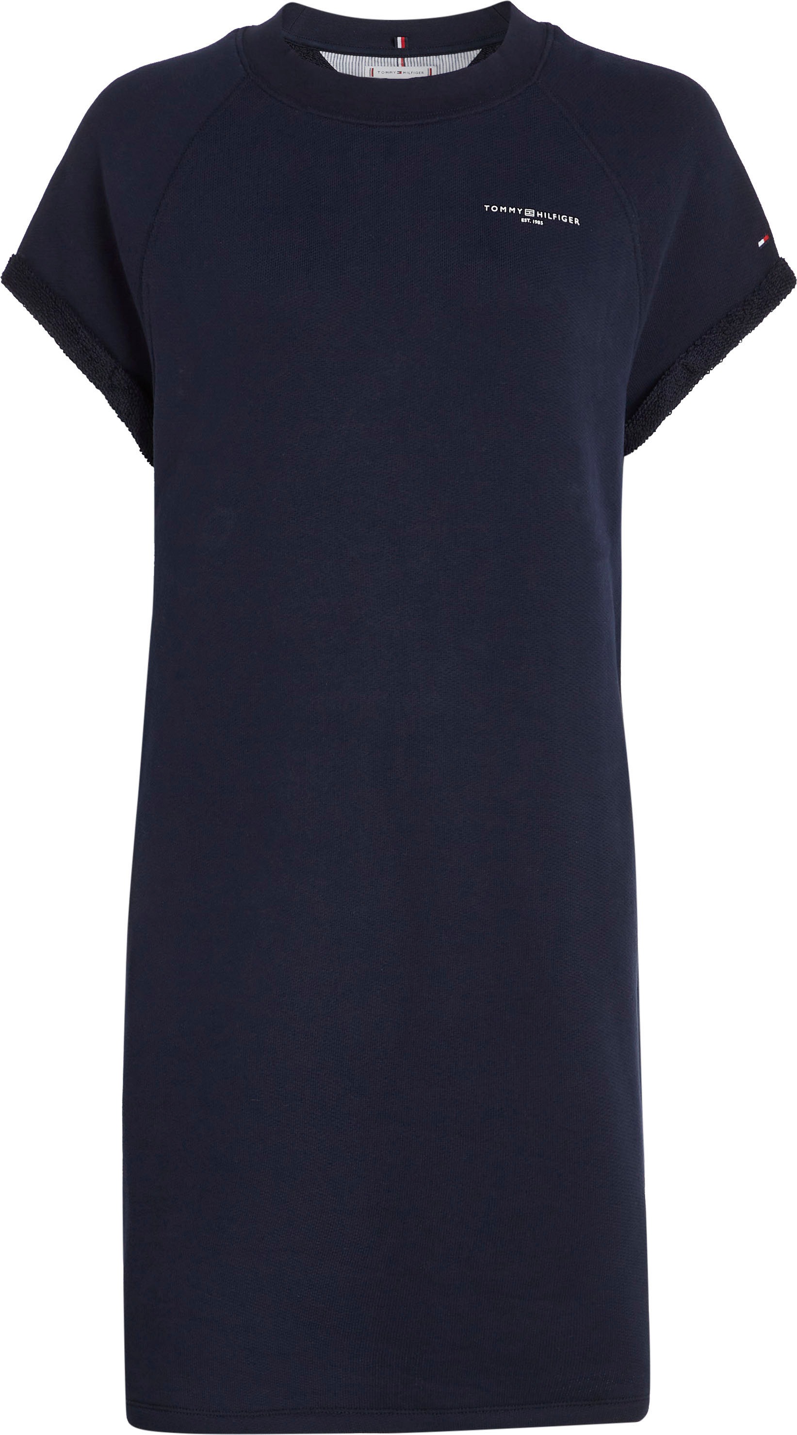 Tommy Hilfiger Jerseykleid »1985 MINI CORPLOGO C-NK DRS SS«, mit kurzen Raglan-Ärmeln... kaufen