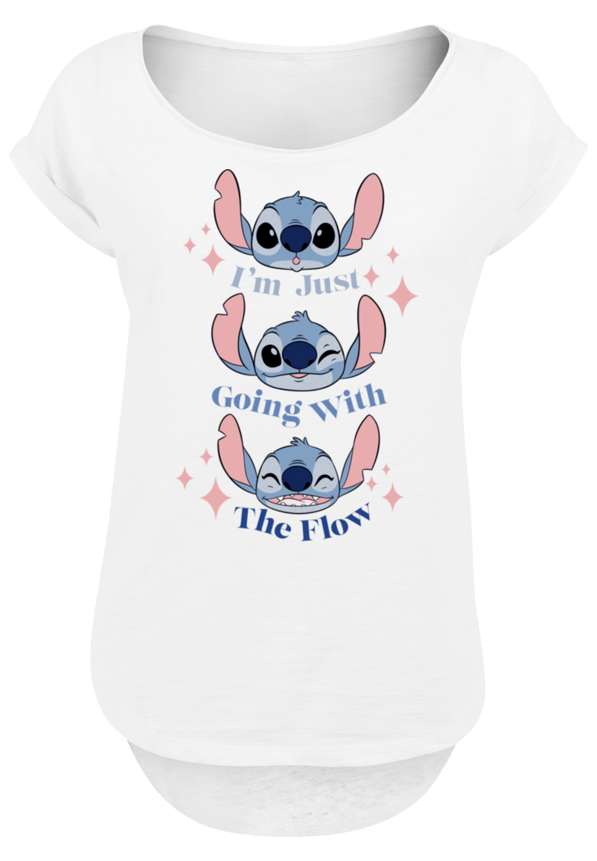 F4NT4STIC T-Shirt »Disney Lilo & Stitch Going With The Flow«, Premium  Qualität online kaufen | I'm walking